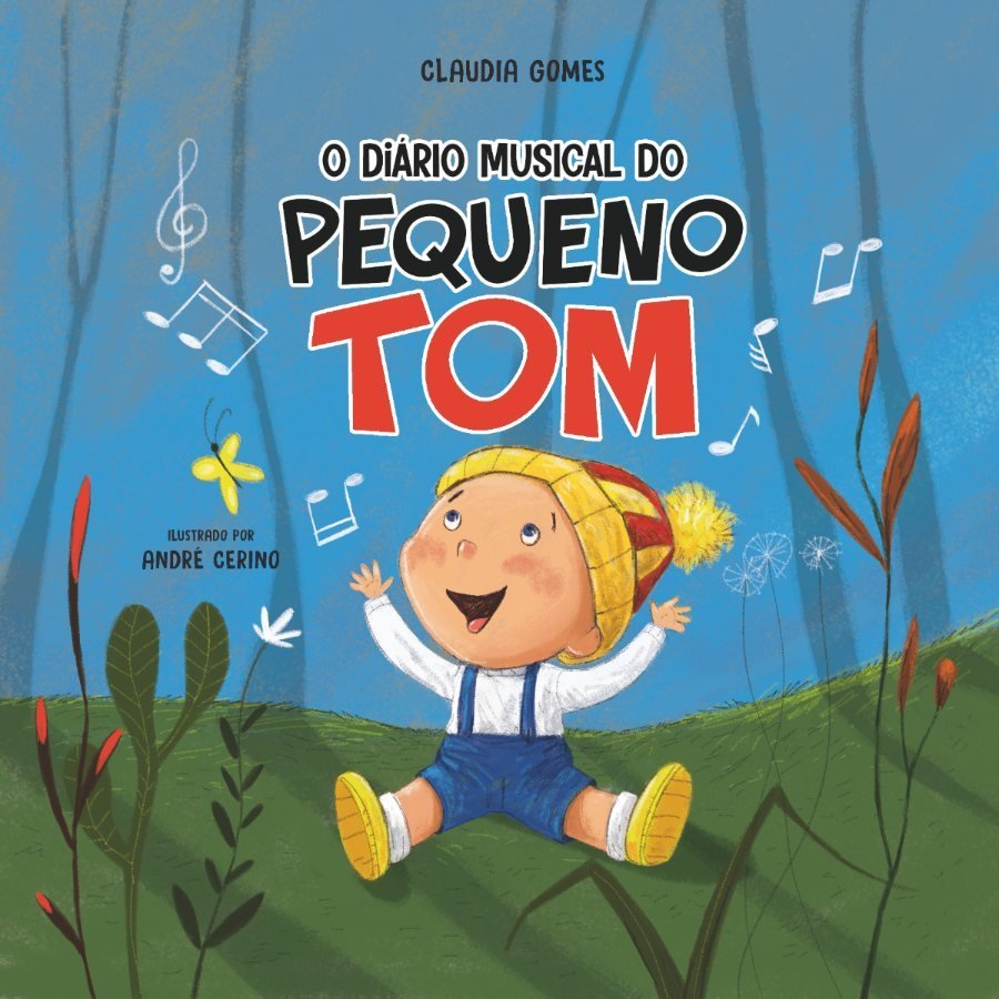 Capa do livro O Diário Musical do Pequeno Tom
